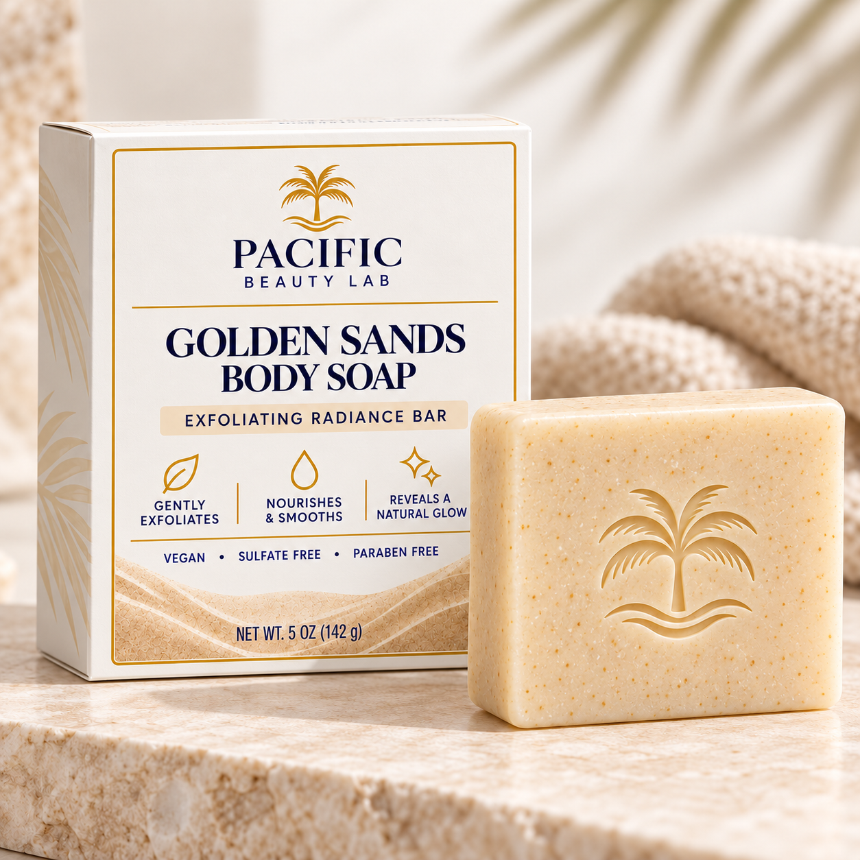 Pacific Beauty Lab Golden Sands Body Soap