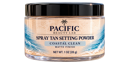 Coastal Clean Spray Tan Setting Powder – 1 oz Jar