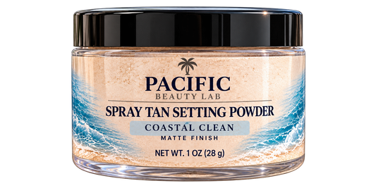 Coastal Clean Spray Tan Setting Powder – 1 oz Jar