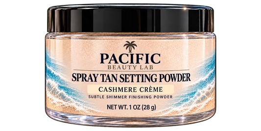 Cashmere Crème Spray Tan Setting Powder – 1 oz Jar